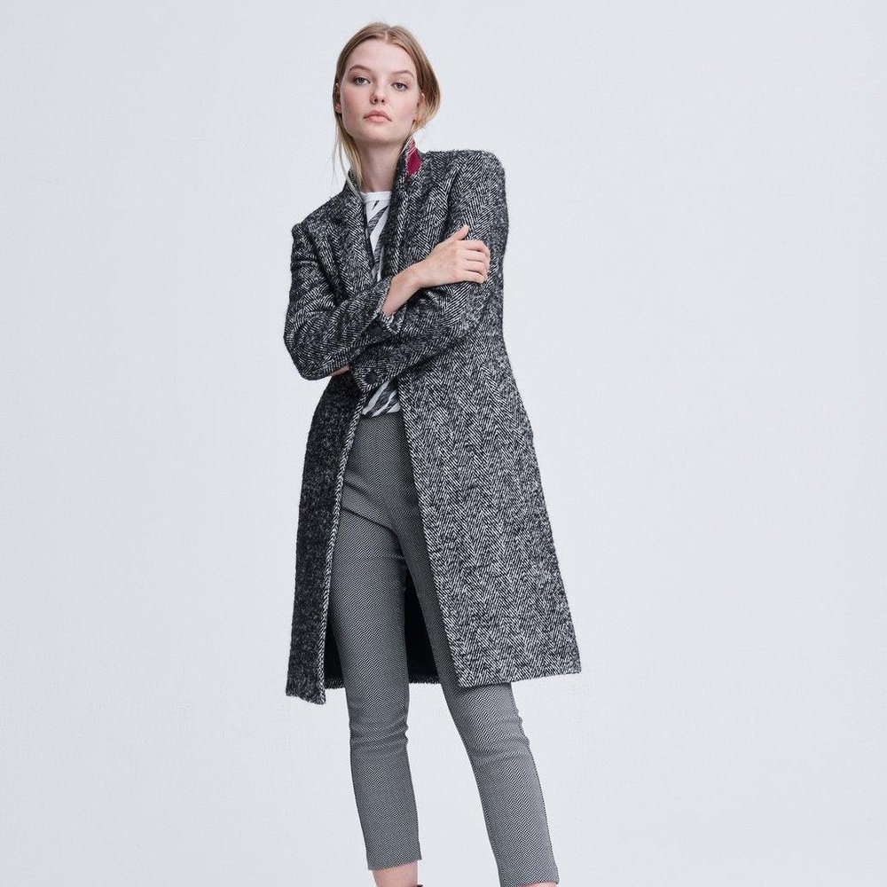 Dani Herringbone Coat